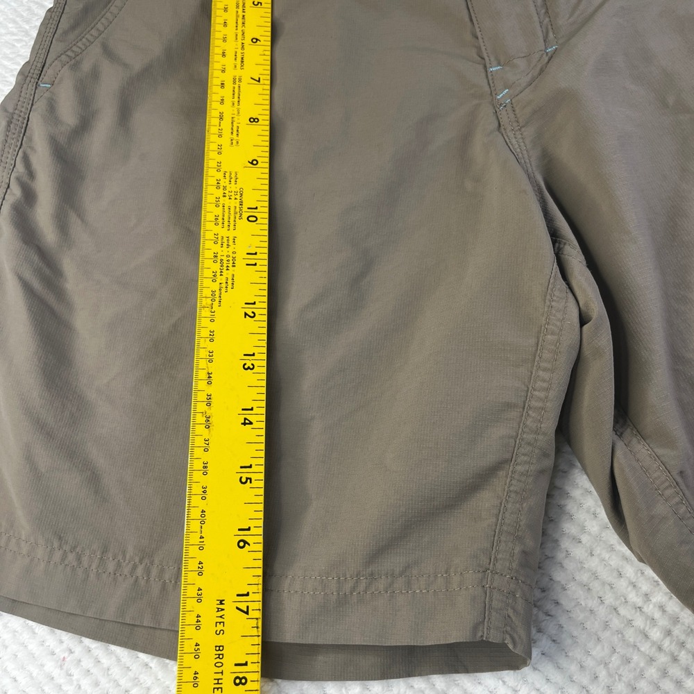 Howler Brothers Horizon Hybrid Shorts Mens 34 Brown Nylon Ripstop Fishing Hiking - Picture 3 of 12
